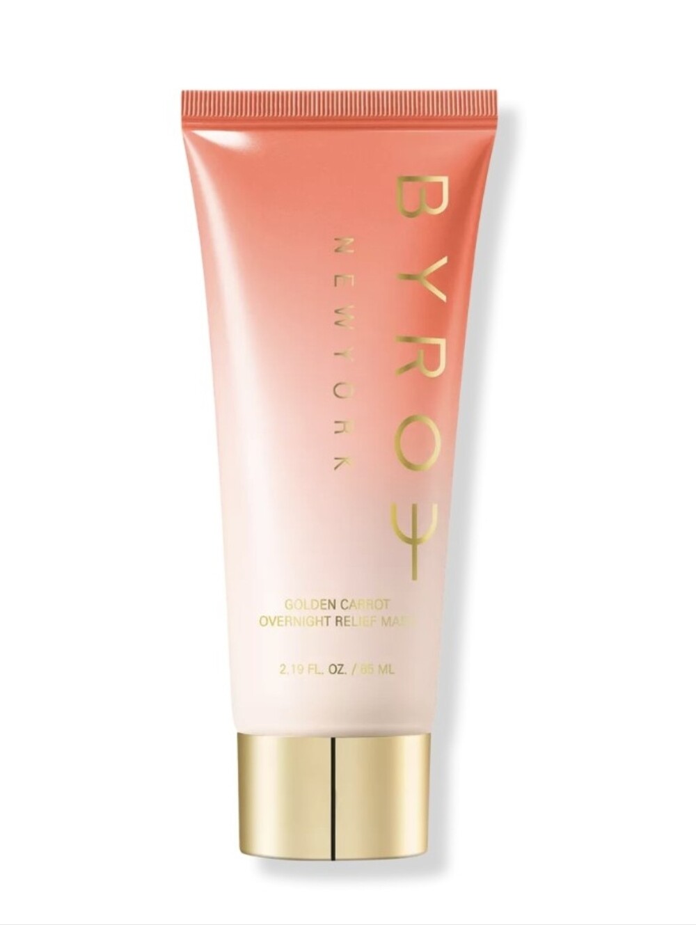 BYROE Golden Carrot Overnight Relief Mask, 65ml, NIB